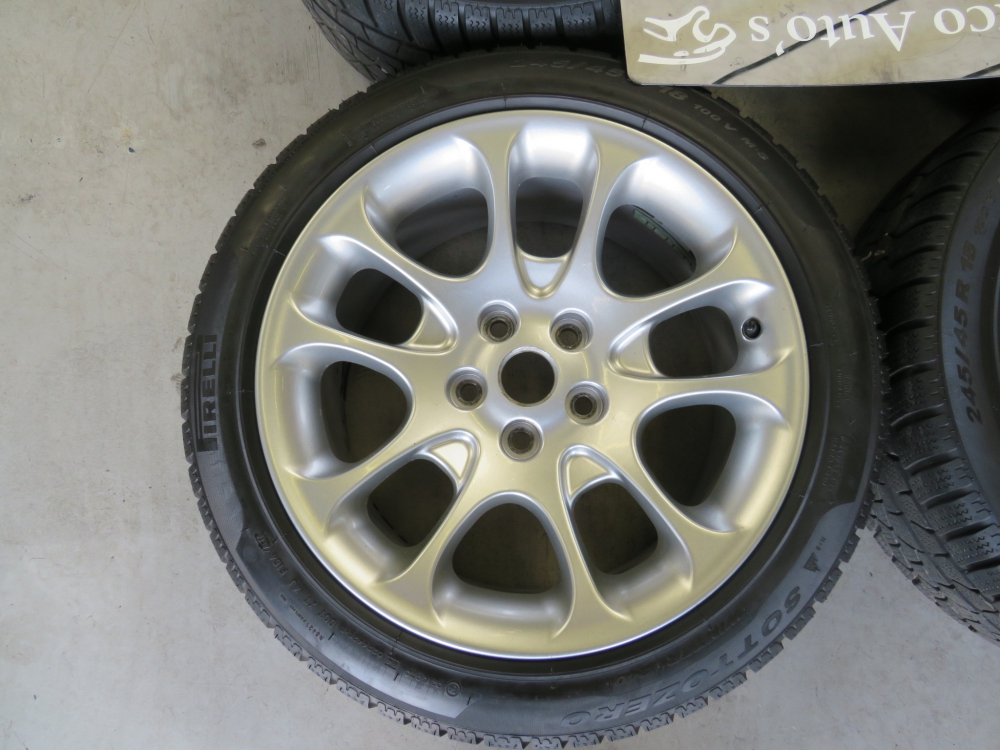 Jaguar XK8 XKR 18Inch Double Five Wheels with tyres MJB6118AB MJB6118B