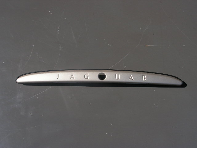 Jaguar XKR/8 Trim with Jaguar logo painted in color. USED.