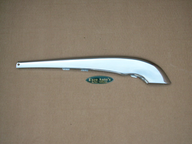 Jaguar XJ6/XJ12 Bumper Sierlijst Chroom Links voor. GEBRUIKT