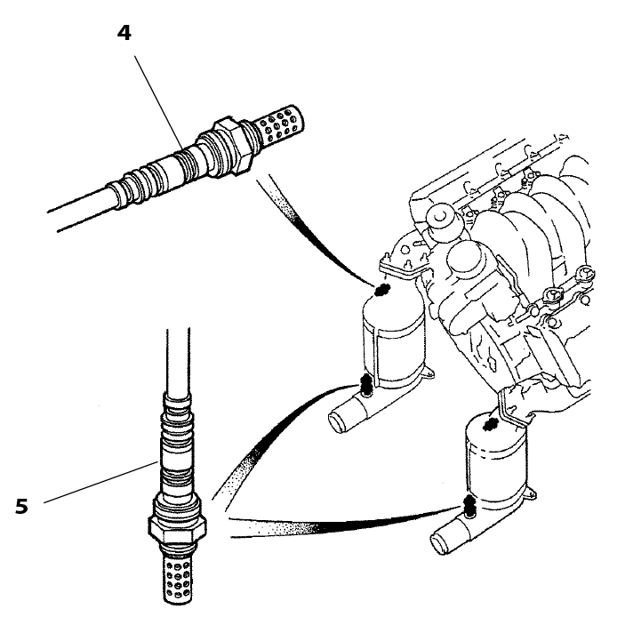 Beheizbarer Sauerstoff Konzentration Sensor NEU C2C25956