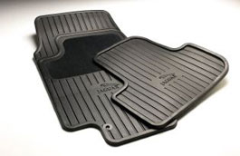 XJ from 2003 Floor Mats Rear Pair SWB NEW C2C7369