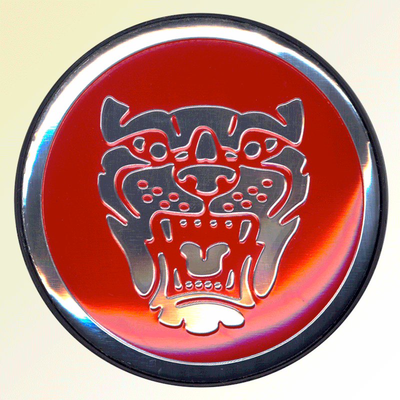 Rad emblem rot NEU C2N3759