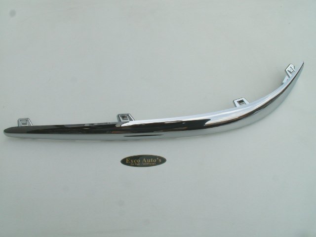 Jaguar S-type tot 2004 Bumper Sierlijst Chroom Links Voor Nieuw