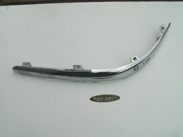 Jaguar S-type tot 2004 Bumper Sierlijst Chroom Rechts Achter Nieuw