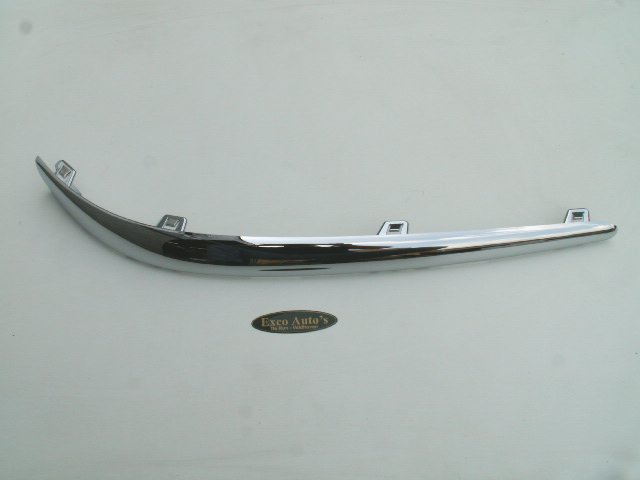 Jaguar S-type tot 2004 Bumper Sierlijst Chroom Rechts Voor Nieuw