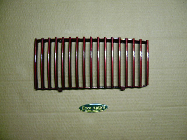 Jaguar XJ6/XJ12 Grill Gittereinsatz Rot Links GEBRAUCHT