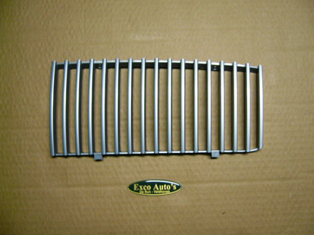 Jaguar XJ6/XJ12 Gril Inleg Tralie Zilver Links Gebruikt