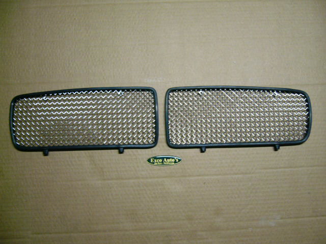 Jaguar XJ6/XJ12 Grill Wabeneinsatz Chrome Set NEU