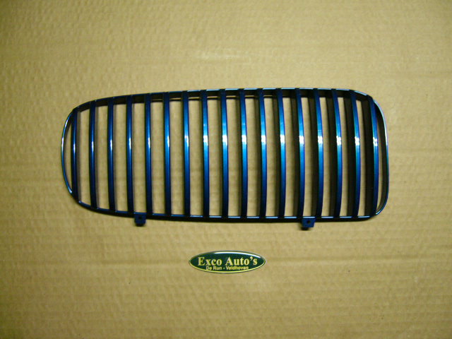 Jaguar XJ8 Grill Gittereinsatz Blau Rechts GEBRAUCHT