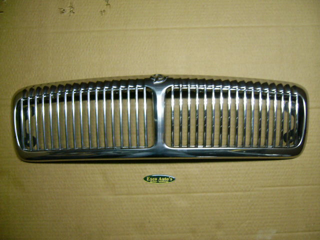 Daimler Grill Chrome With Inlay Bar Chrome New