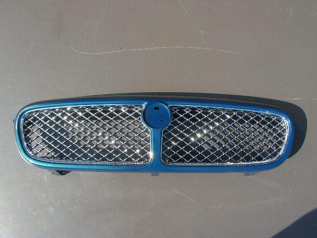 Jaguar XJ ab 2006 Facelift, Grill in blau GEBRAUCHT