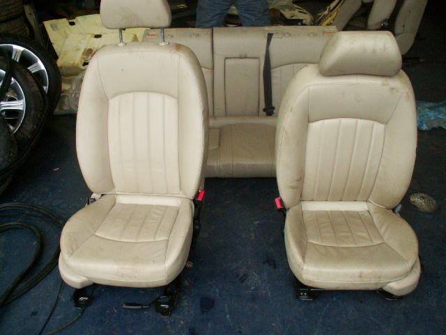 Jaguar X-type vanaf 2001 Voorstoelen + Achterbank Leder Beige Nieuw