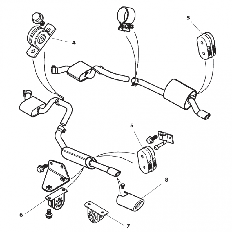 Endrohrverkleidung NEU NNC6721BA