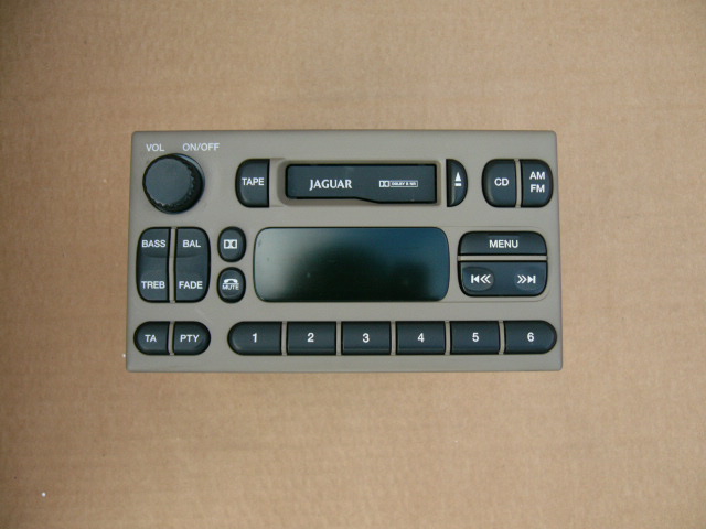 Jaguar S-type 1999-2002 Radio Beige Nieuw Met Code