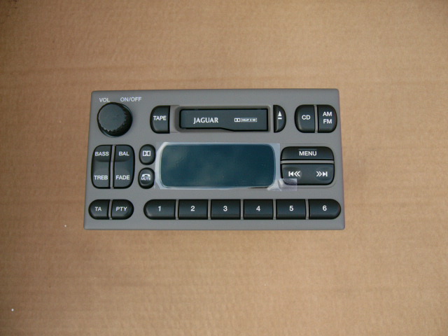 Jaguar S-type 1999-2002 Radio Licht Grijs Nieuw Met Code