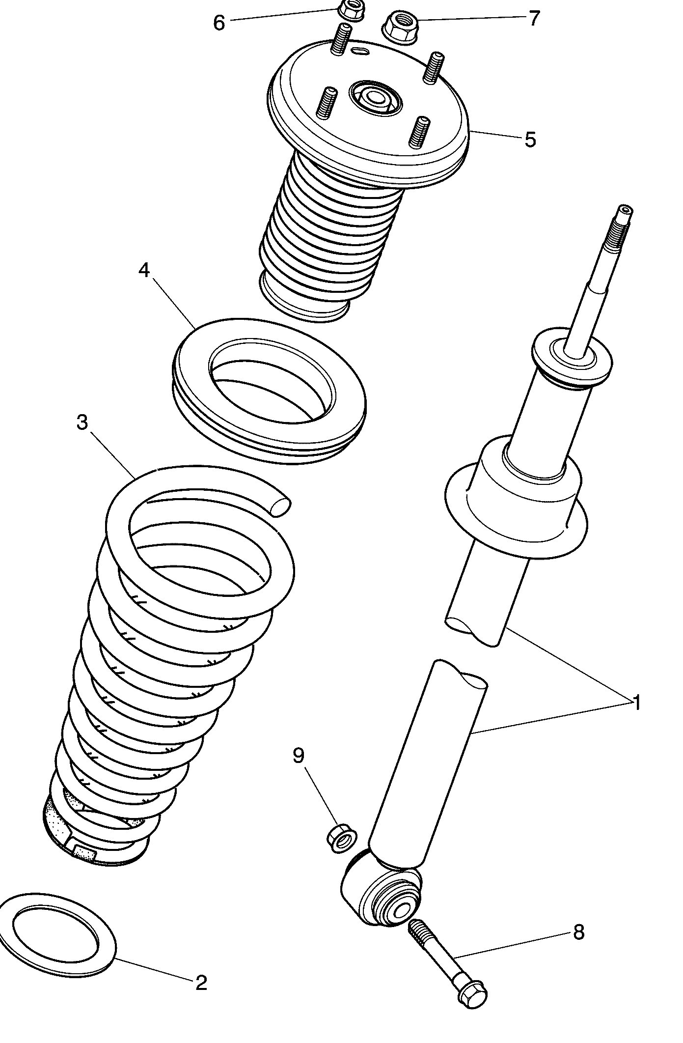 S-Type Shockabsorbers comfortsuspension front NEW XR852370