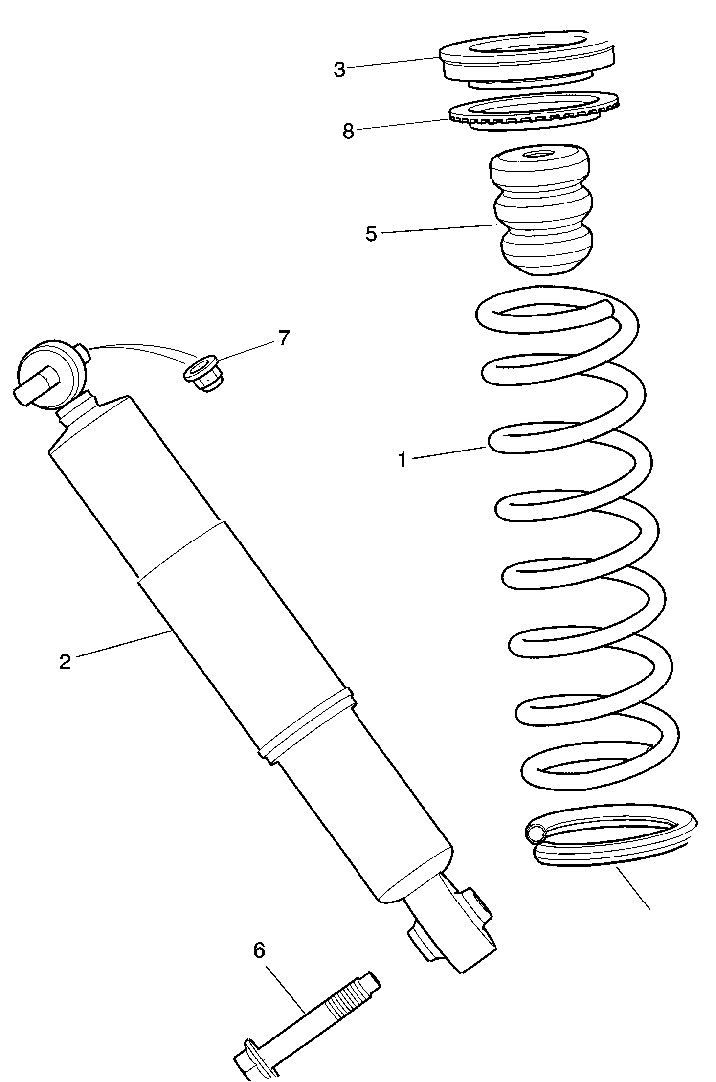 X-Type Comfortaufhängung Stossdämpfer vorne NEU C2S46571