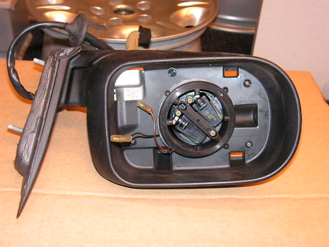 Jaguar S-type t/m 45254 -2002 spiegel rechts zonder powerpack. GEBRUIKT
