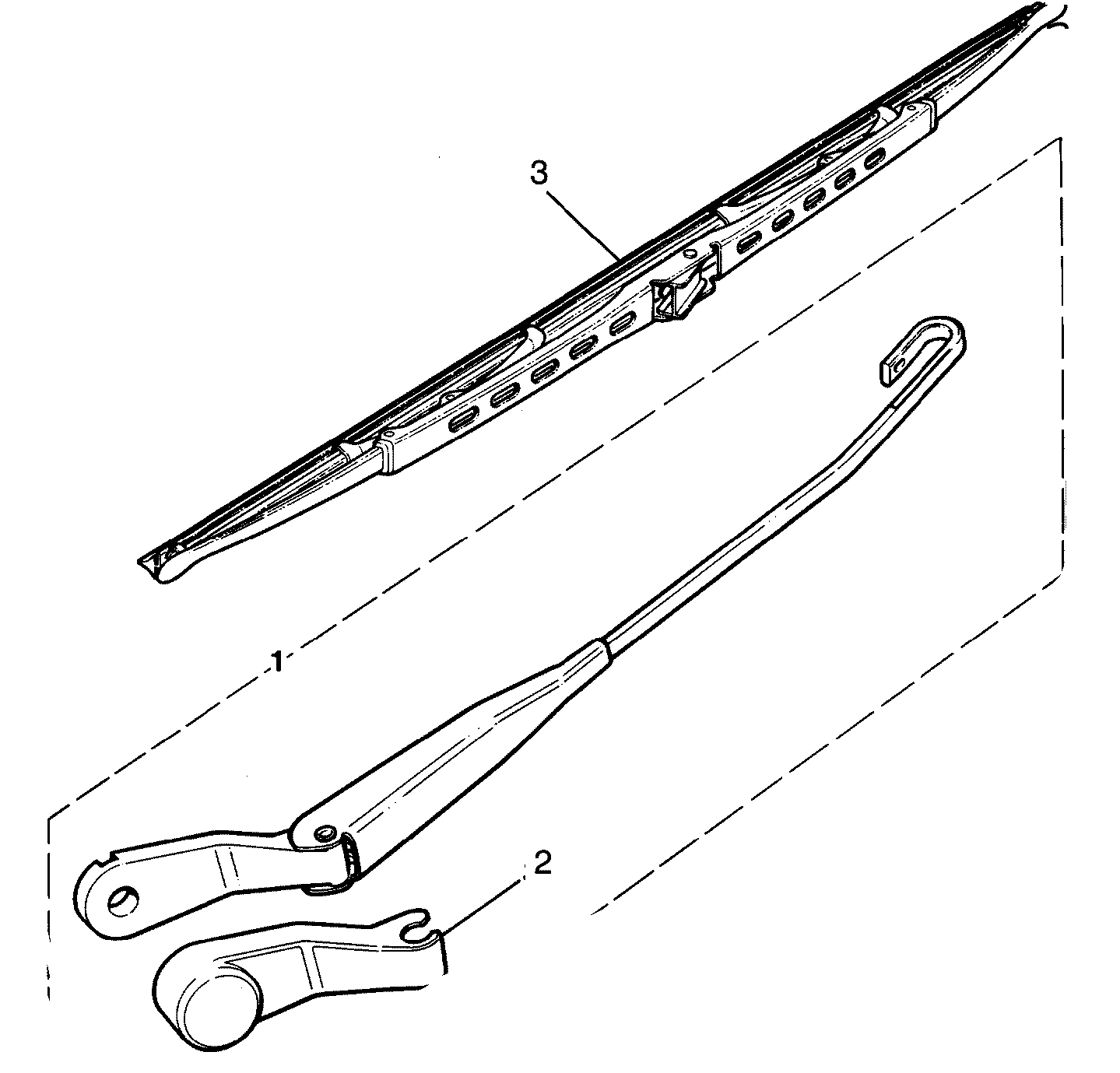 Wiperblade NEW GNA8960AA/GJA8960BB