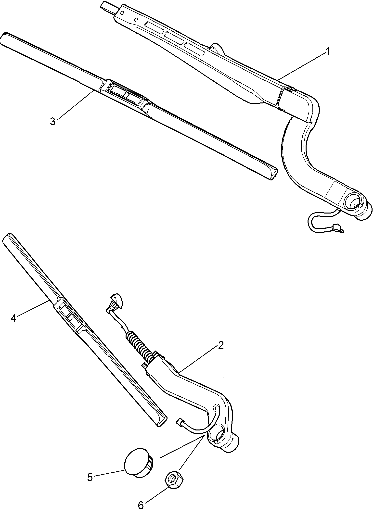 Wiperblade (driverside) NEW C2P1270