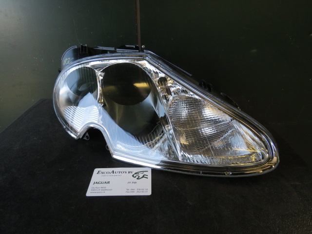 Jaguar XK van 1996 tot 2006 koplamp lens Rechts met sproeier  uitsparing LJA4650BA