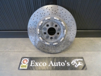 Jaguar Carbon Ceramic remschijf achter T2R13429 EX532C026DB Gebruikt