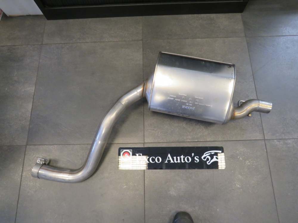 Jaguar XJ 3.0 V6 SC linker uitlaatdemper C2D17100 DW935232AB Nieuw