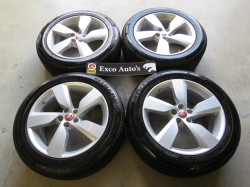 Jaguar E-Pace 19 inch Alloyset Fan Sparkle Silver J9C2894 J9C31007DA with All Season Tyres