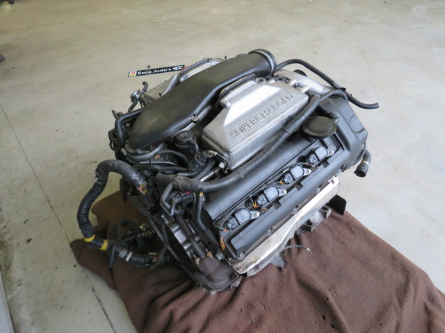 Jaguar 4.2 V8 S/C Motor used 88000km AJ82458