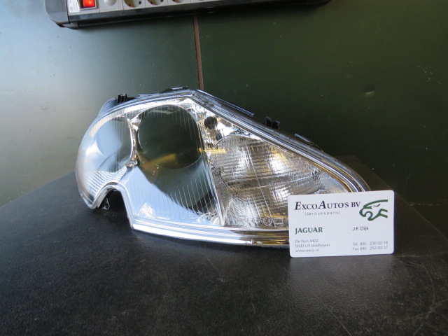 Jaguar XK van 1996 tot 2006 koplamp lens Rechts met sproeier  uitsparing LJA4650BA