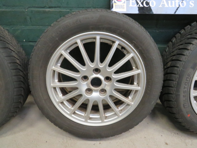 Jaguar X-Type 16 inch Antaris velgen met winterbanden C2S46849