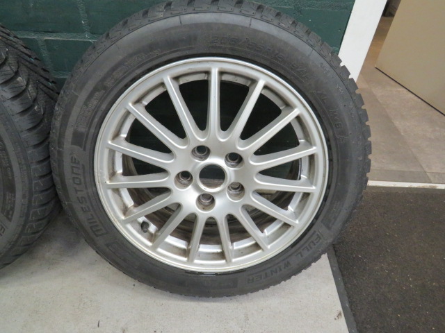 Jaguar X-Type 16 inch Antaris velgen met winterbanden C2S46849