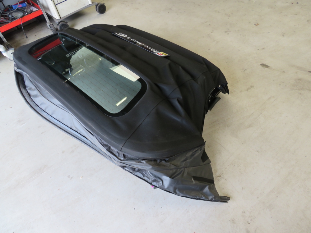 Jaguar F-Type Convertible roof compleet with actuators T2R30837YUF black used