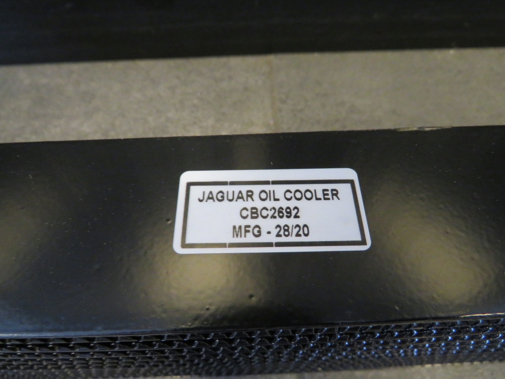 Jaguar XJS and Serie 3 5.3 V12 Oilcooler CBC2692 New