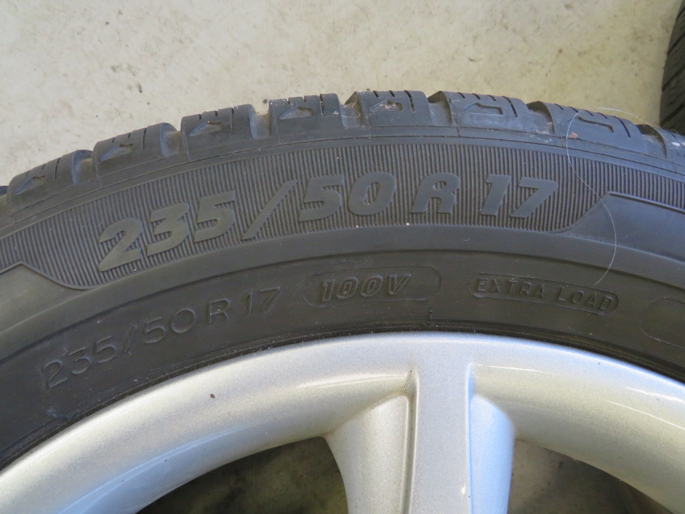 S-Type Felgensatz 17 Juno mit Michelin winterreifen XR831511