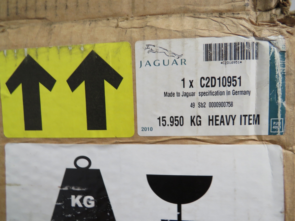 Jaguar XJ 20 inch velgenset Mataiva C2D10951 C2D10952  AW9M1007DA AW9M1007AA Nieuw