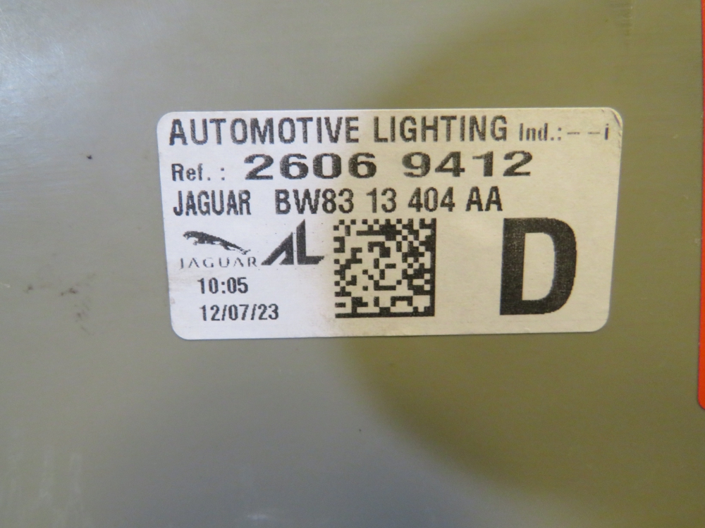 Jaguar XK buitenste rechter achterlicht vanaf 2009 LED C2P21451 BW8313404AA Nieuw