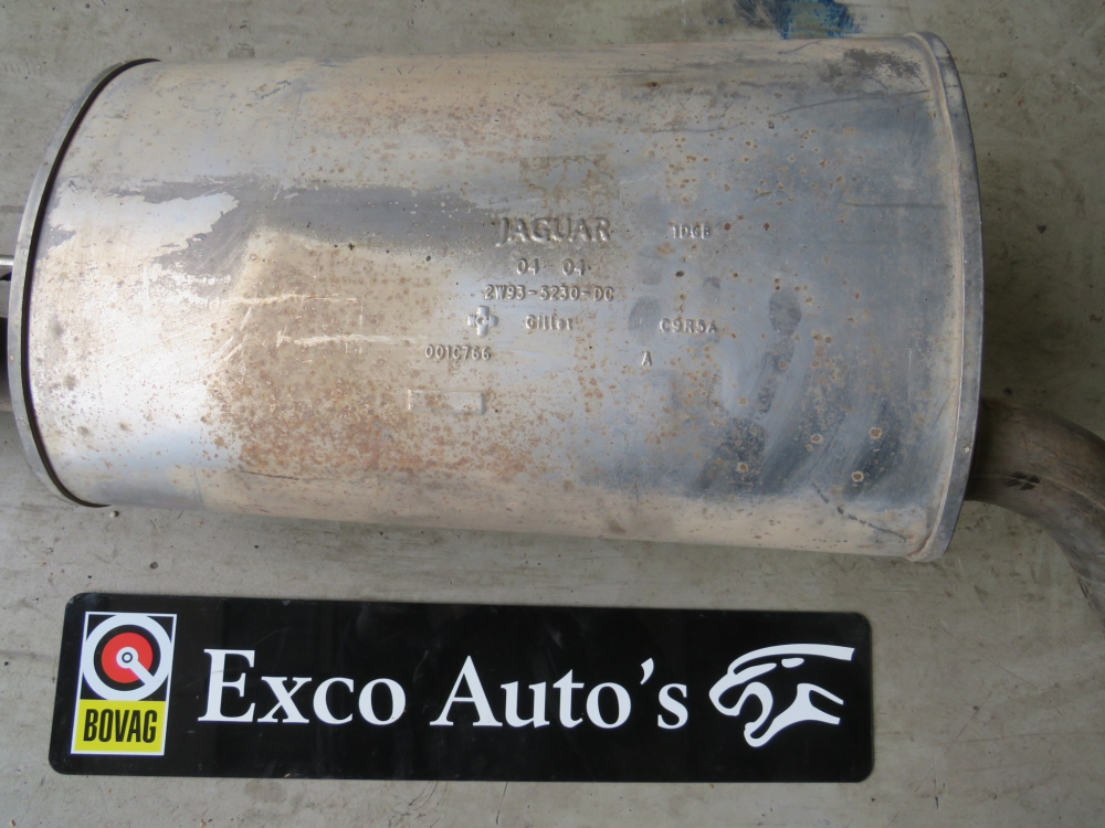 Jaguar XJ 2003 tot 2007 Exhaust silencer Right 2W935230DC C2C14345 C2C26825 Used