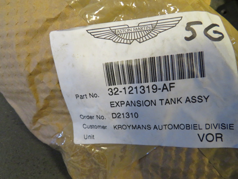 Aston Martin DB7 Vantage expansiontank 32-121319-AF New